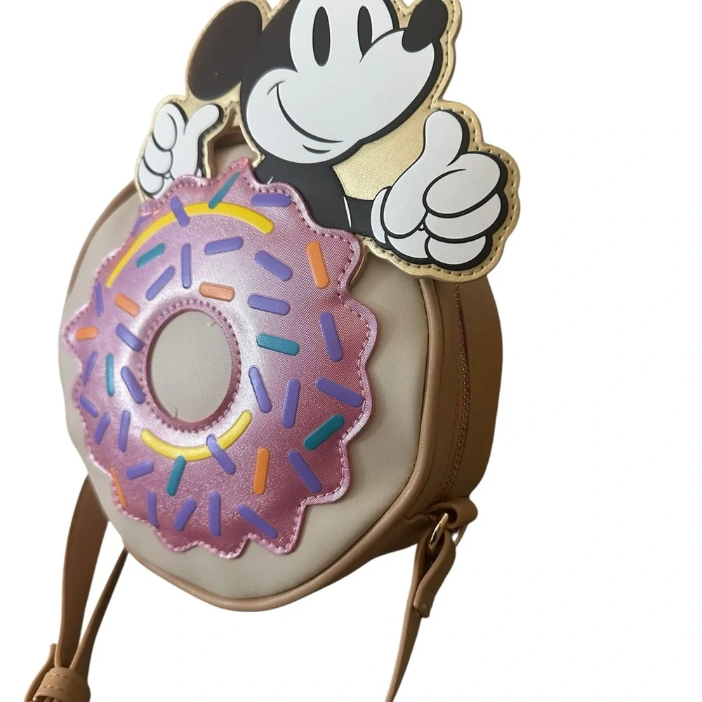 Disney Mickey Mouse Donut‎ Crossbody by Bioform NEW